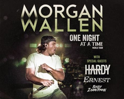 ERNEST & Morgan Wallen Concert Setlists 